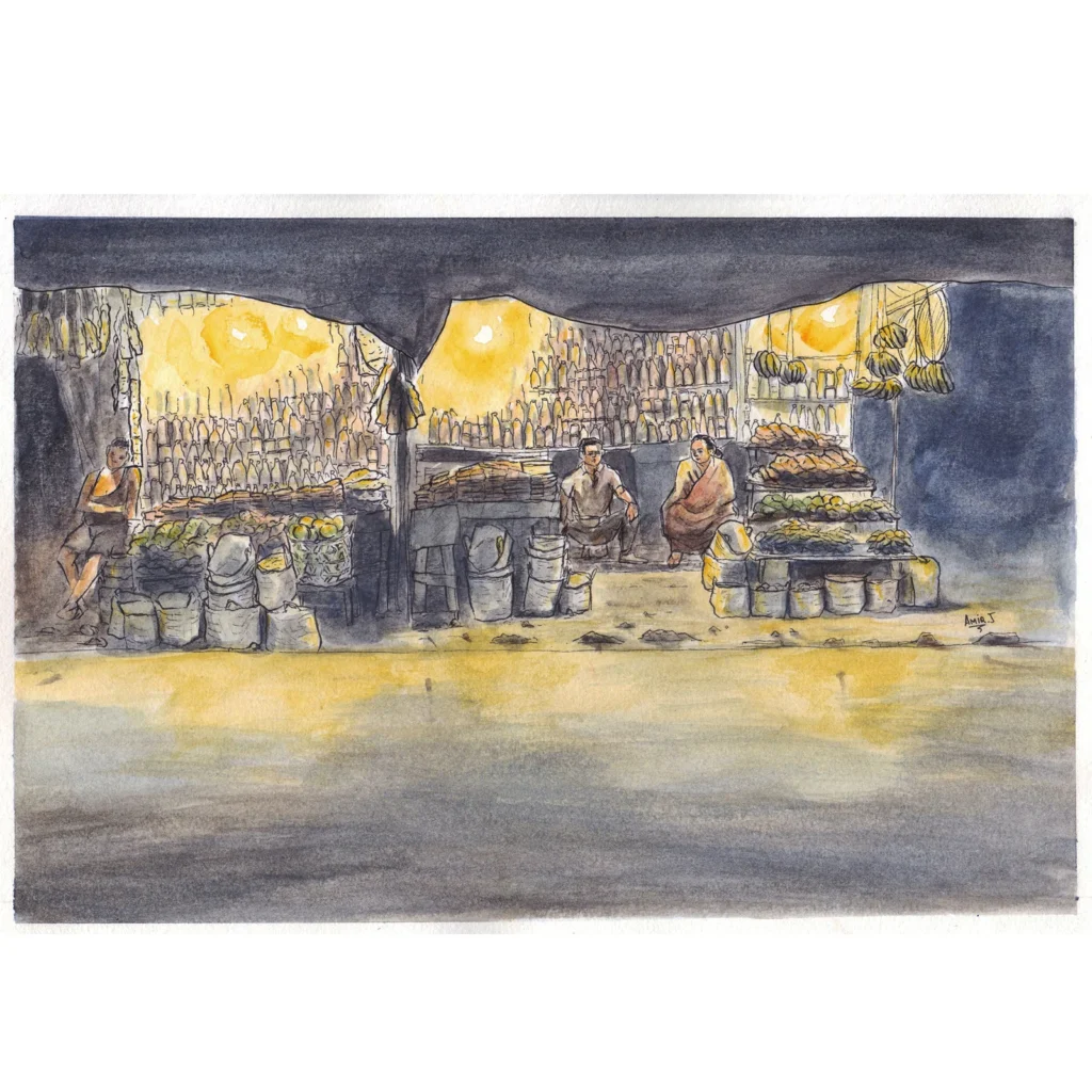 Ambondromamy by night