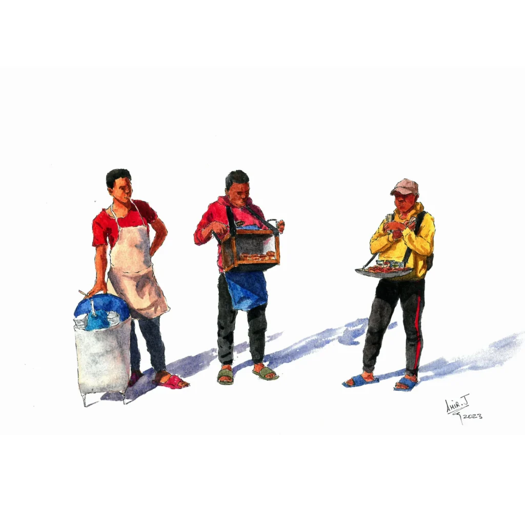 Antananarivo street vendors