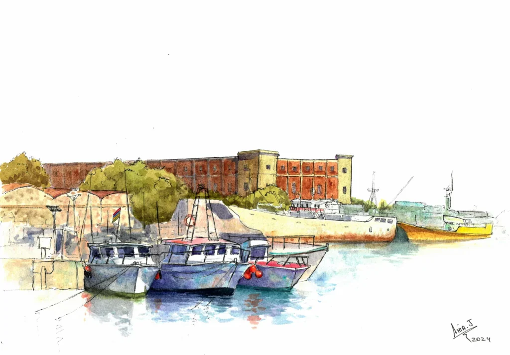 Bateaux à Caudan waterfront