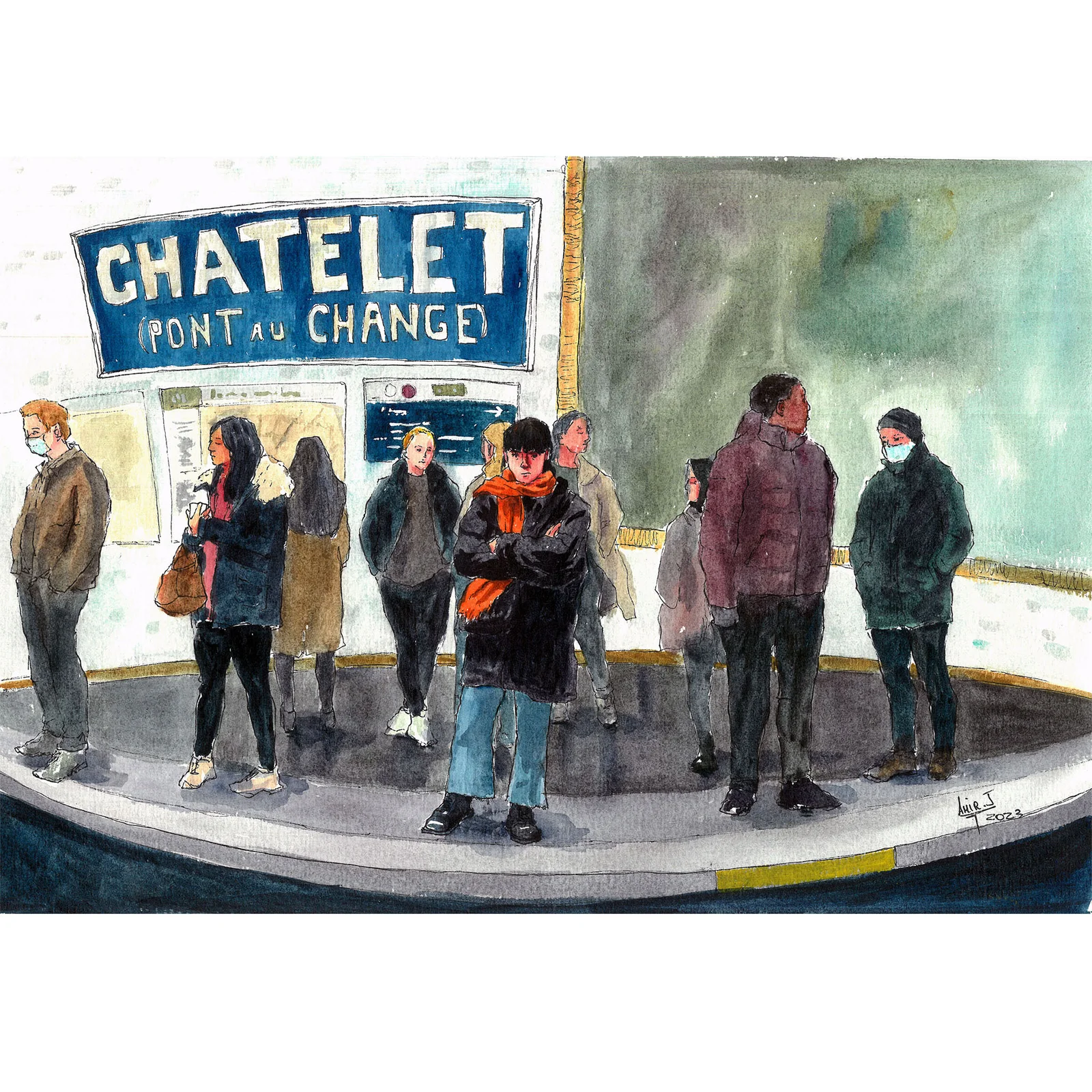 Châtelet Station