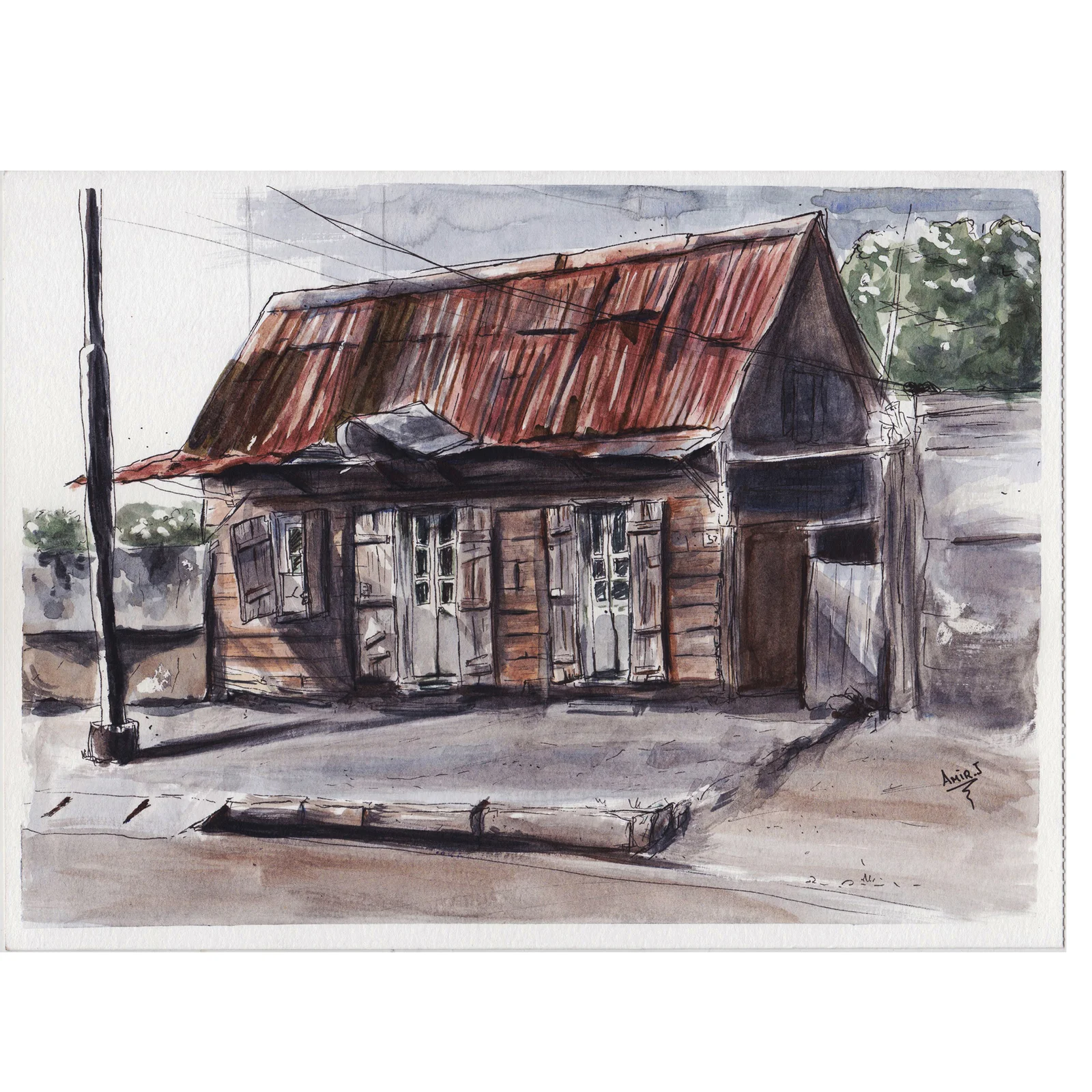 Creole vintage house