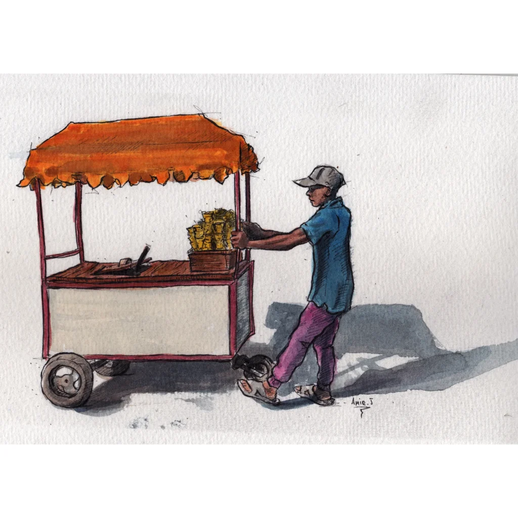 Ice cream vendor