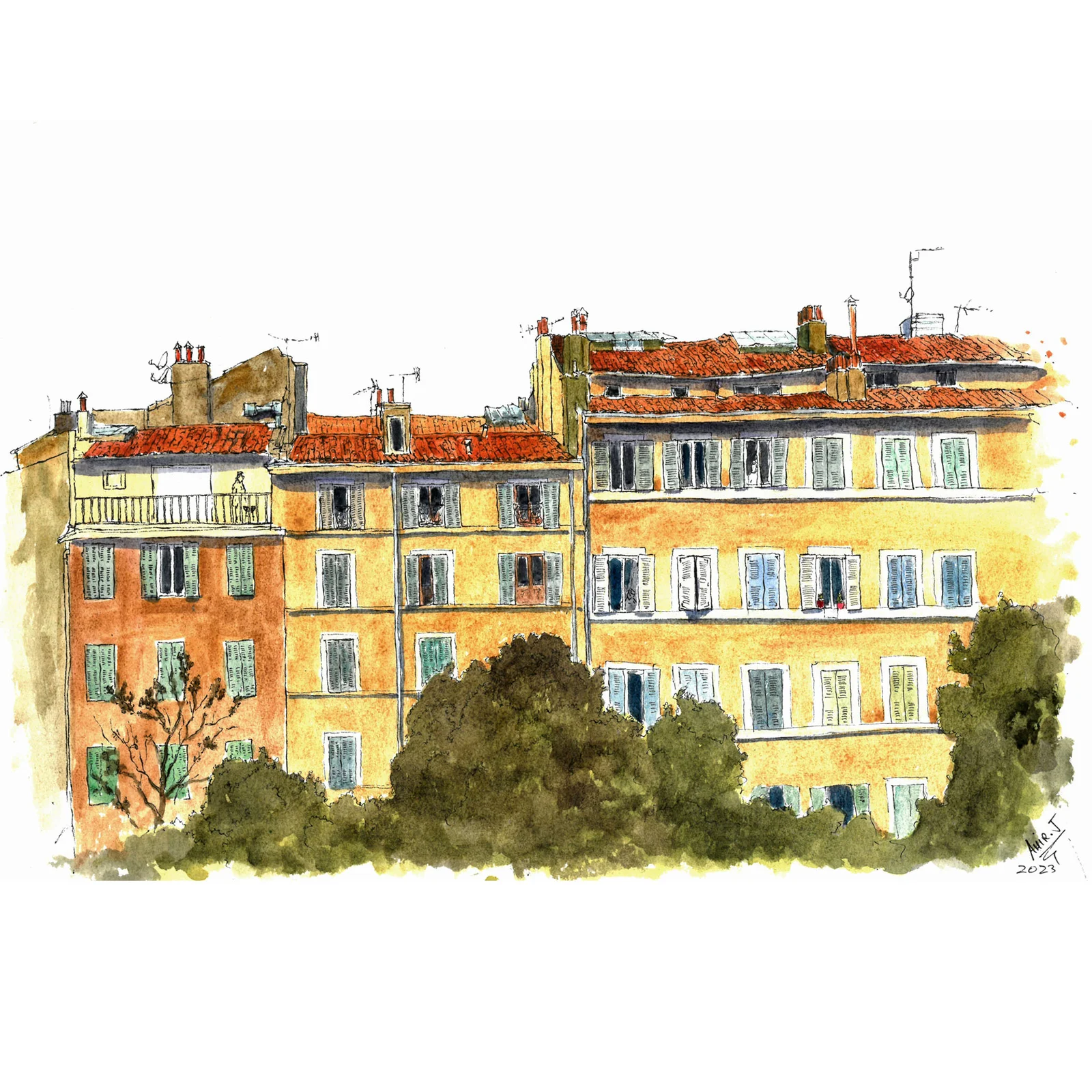 Immeubles au Vieux Panier