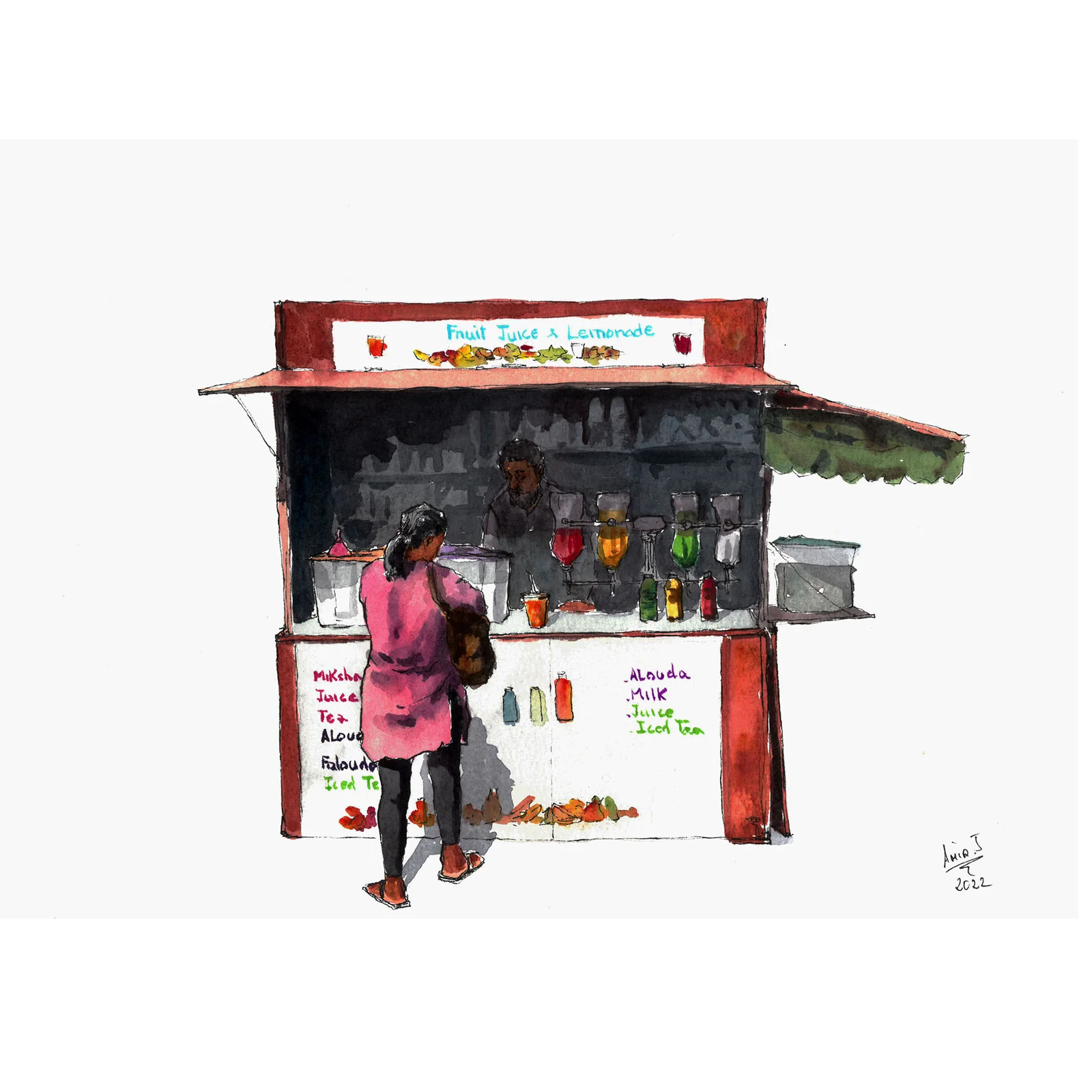 Juice vendor
