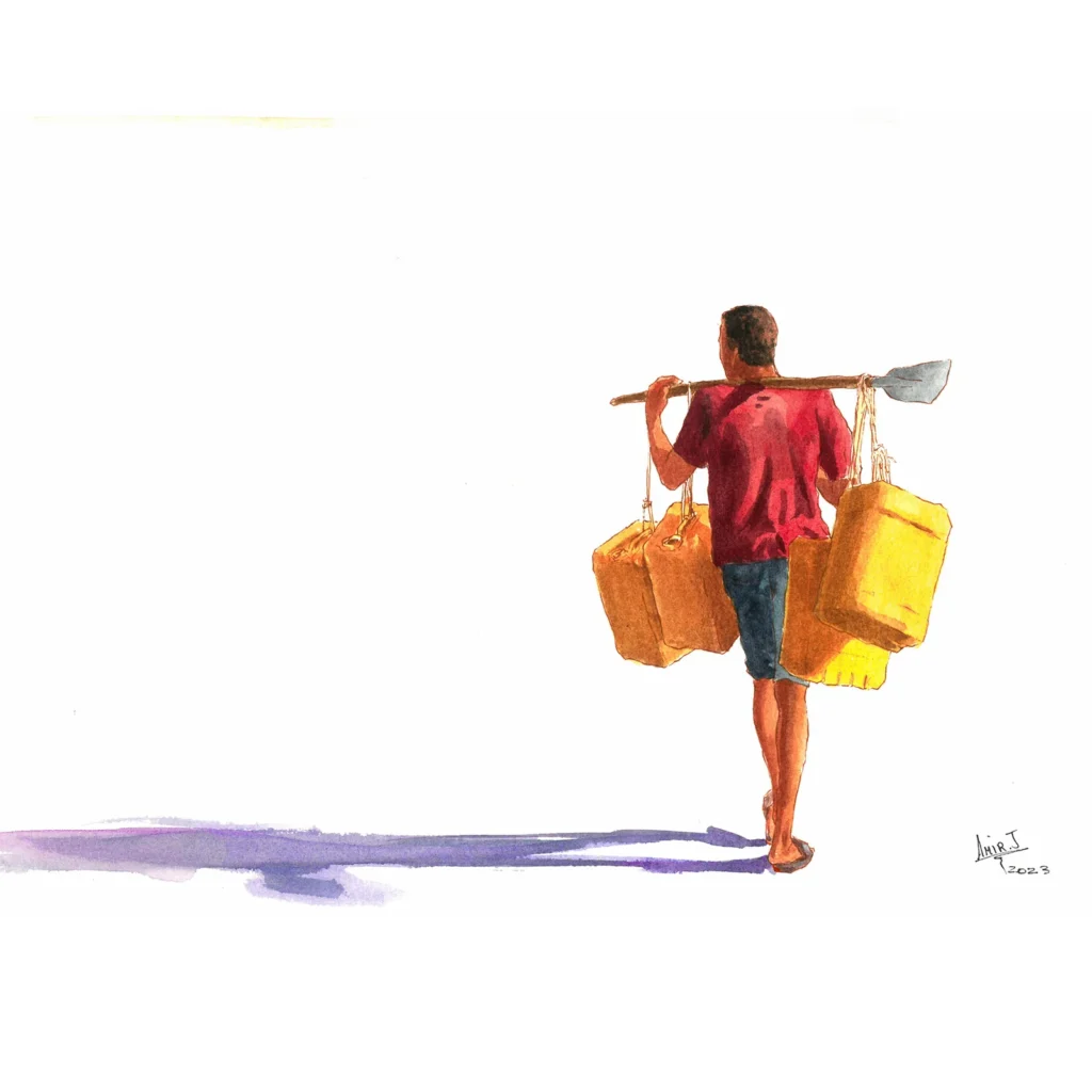 La longue marche vers l’eau