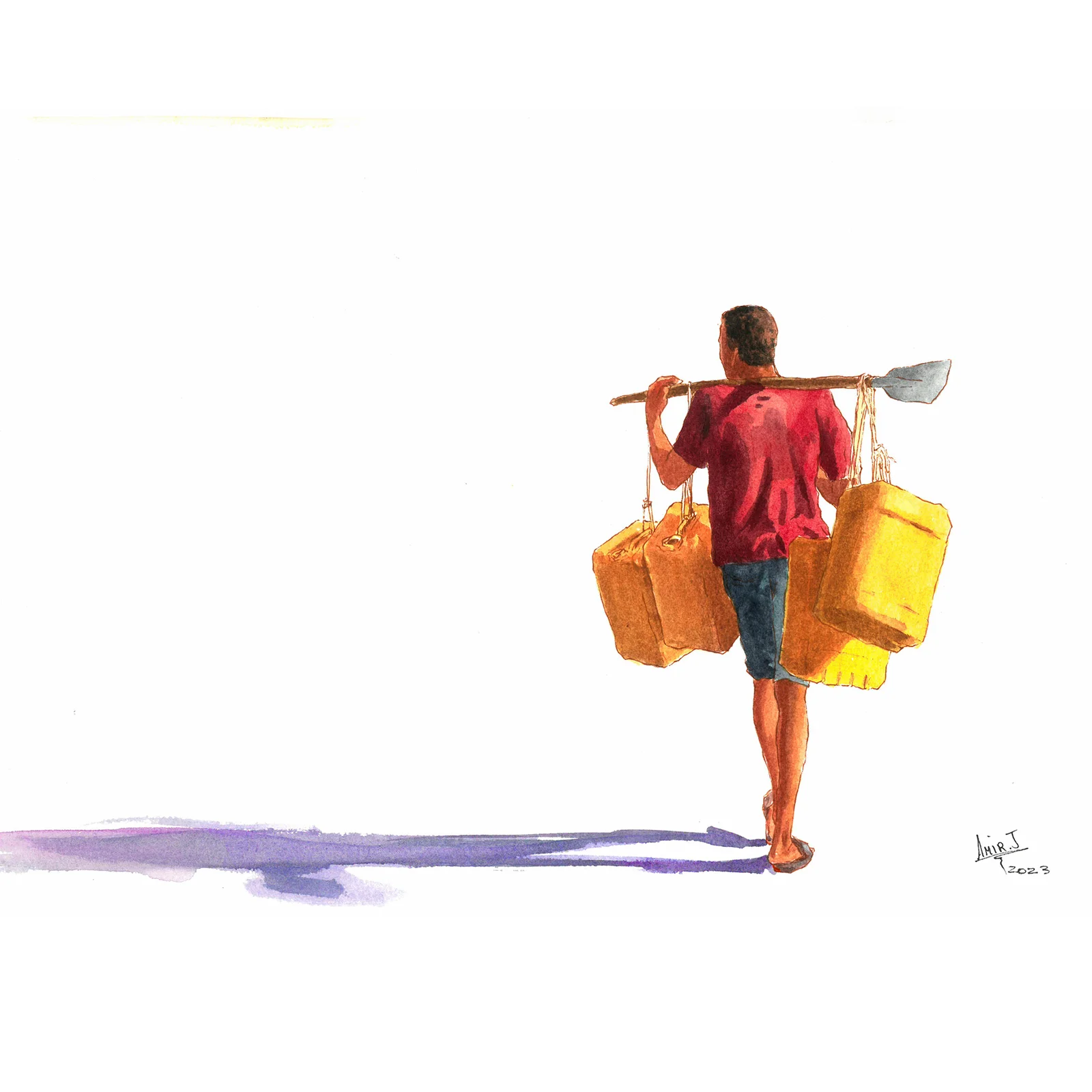 La longue marche vers l’eau