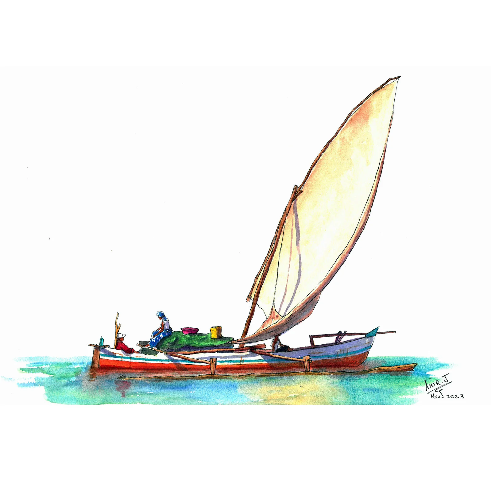 Malagasy Sailboat