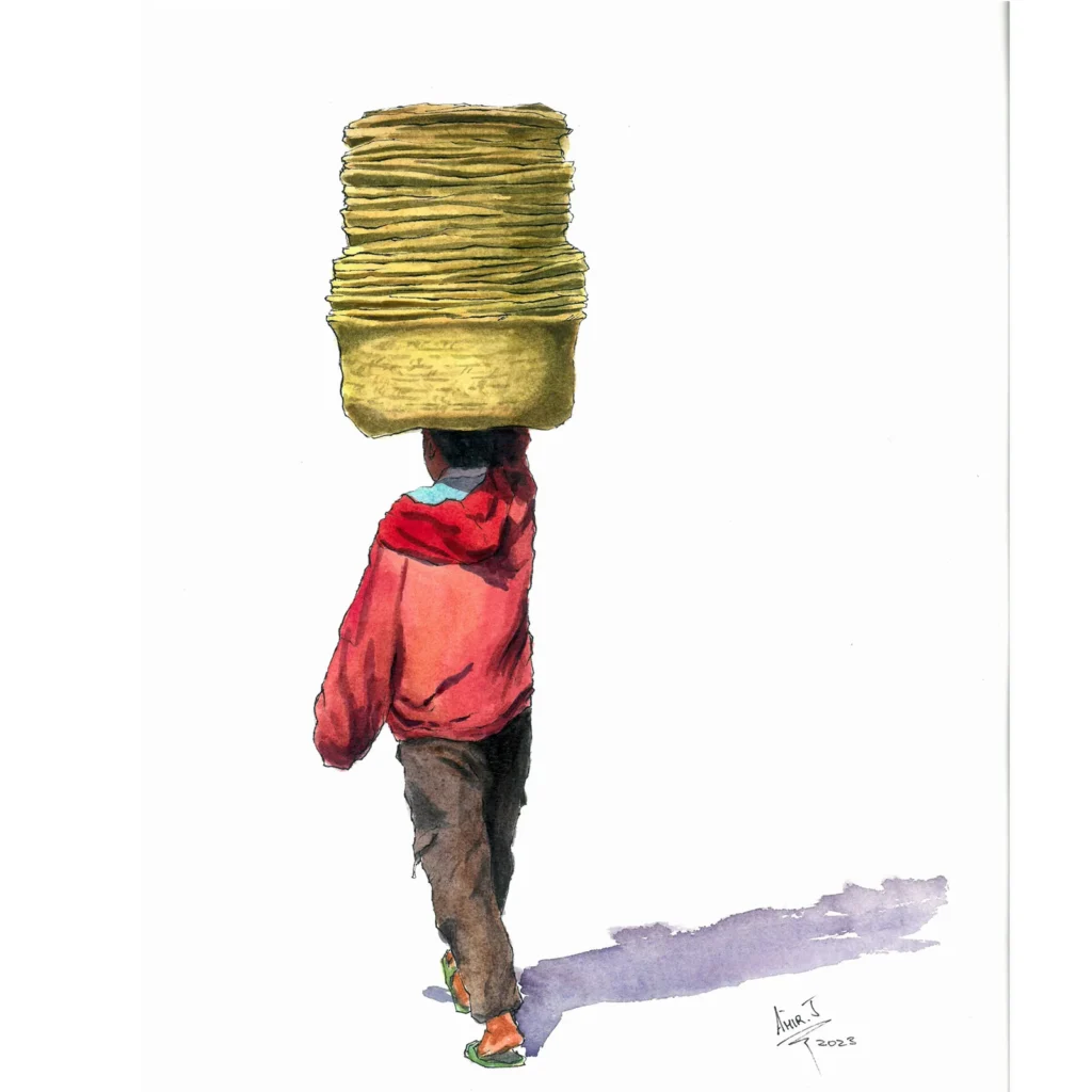 Porteur de soubiques