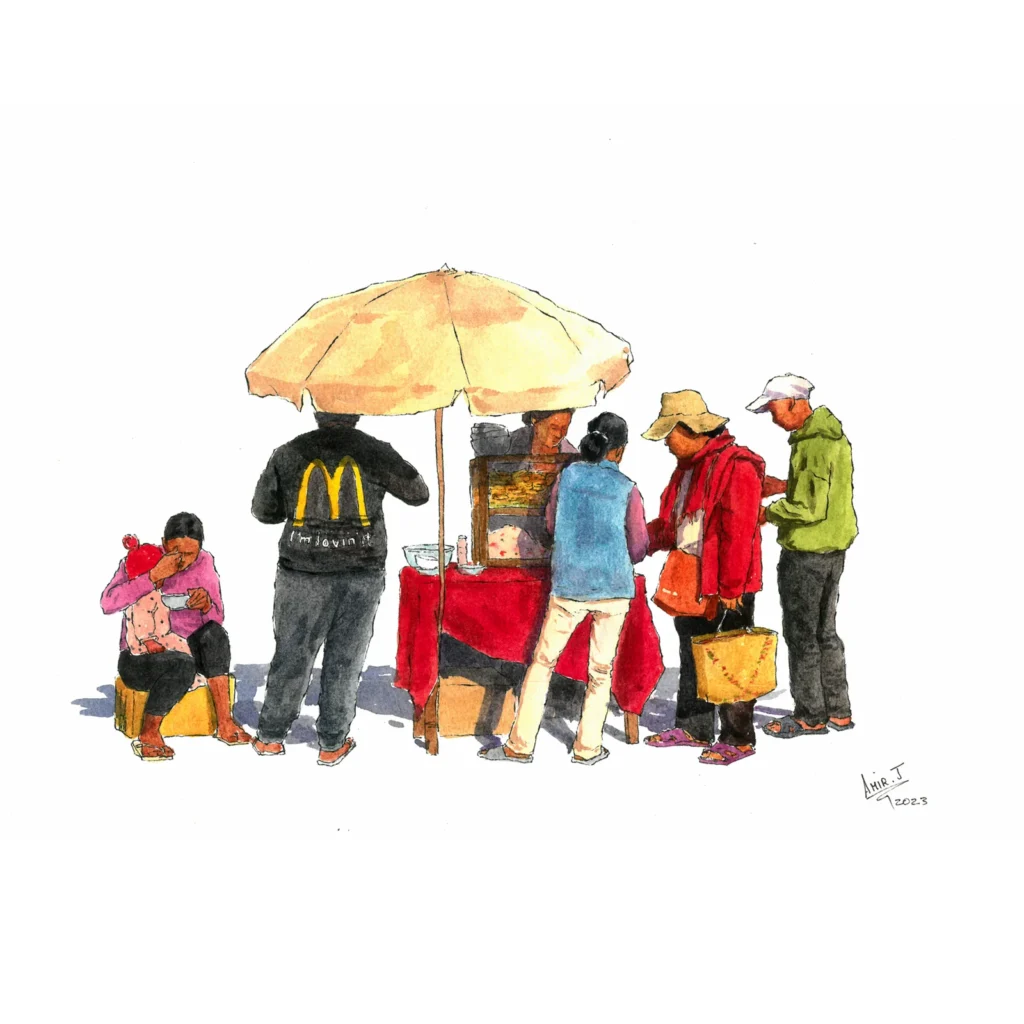 Street food Malagasy